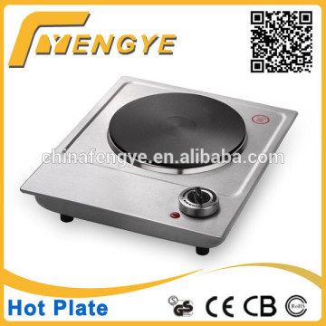 Cast iron single hot plate