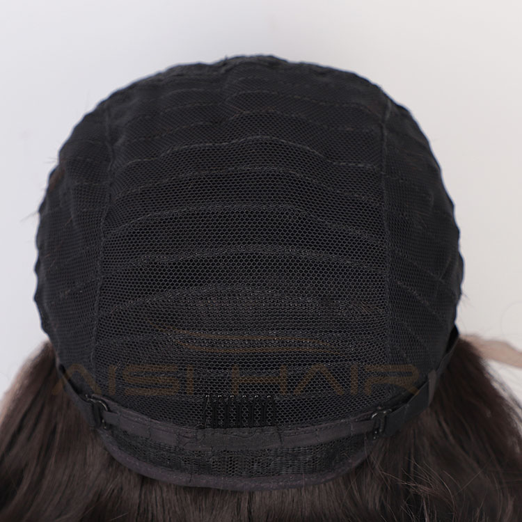 Aisi Hair Wholesale Short Bob Brown Wig Silky Straight Swiss Lace Wig Natural Wave Lace Frontal Hair Wigs For Black Women