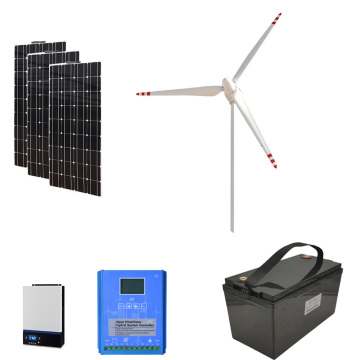 wind and solar hybrid system 5kw off-grid system