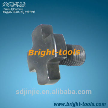 Retaining screw for CNC tool holder