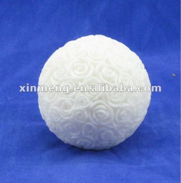 Rose Ball Candle