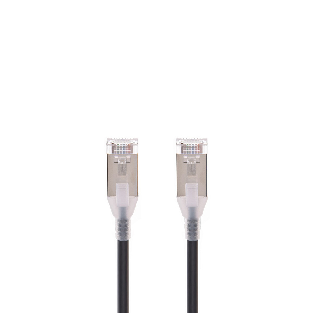 Cat6A Ethernet Patch Cable with Double Shielding