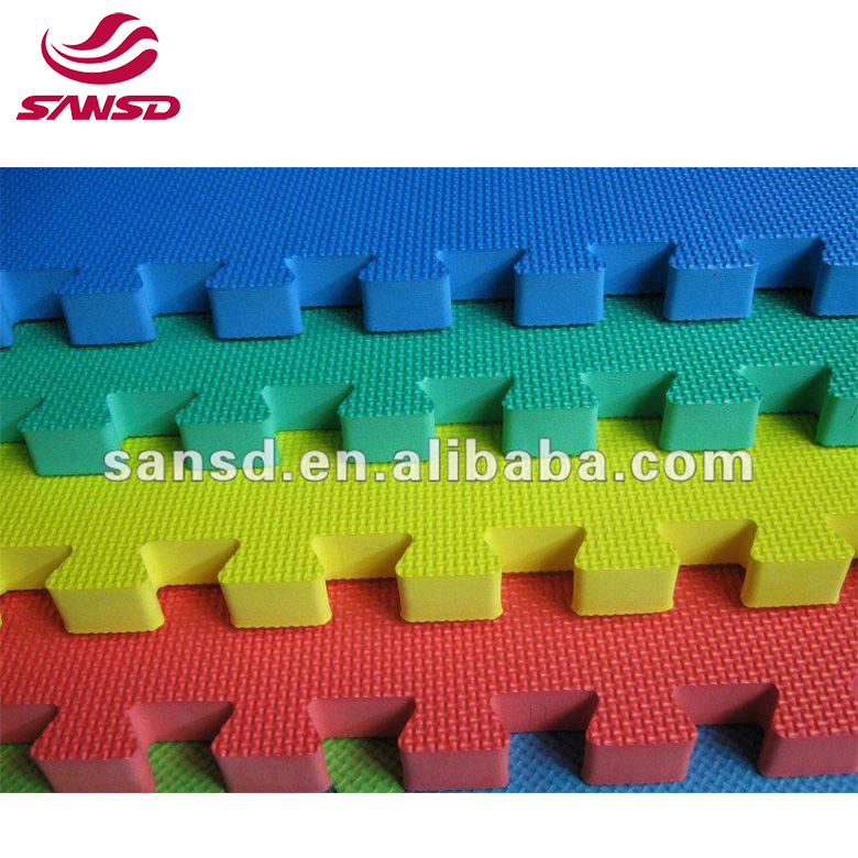 High quality colorful interlinking EVA foam material Tatami Mat