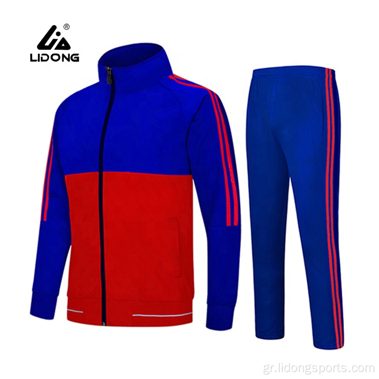 Σχεδιασμός χονδρικής στολή για τζόκινγκ Αθλητικά ρούχα απλή στολή προπόνησης