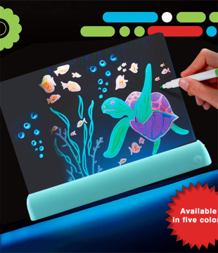 Suron 3D Magic Drawing Pad LED Writing Board