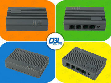 Voice Http Ata Voip Fax Gateway Sip &amp; H.323 , Nat Transversal Supported