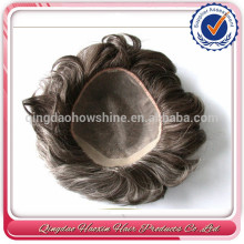 Thin skin perimeter around swiss lace toupees for black men