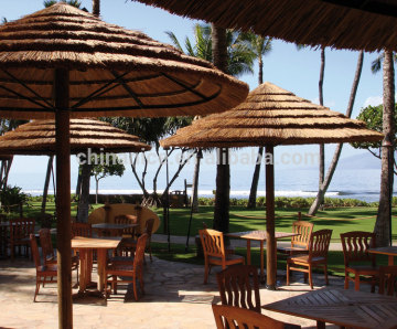 Popular windproof palm leaf thatch umbrella