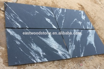 kashmir black granite stone tile