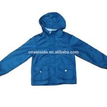 OEM customs hooded boy jacket