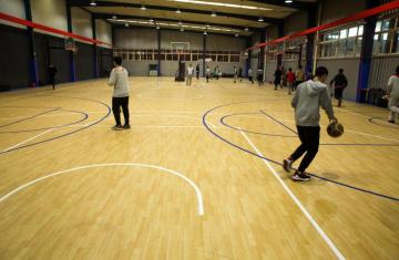 Indoor PVC Basketball Court Mat Sports Flooring