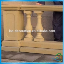 Cast stone outdoor stair baluster