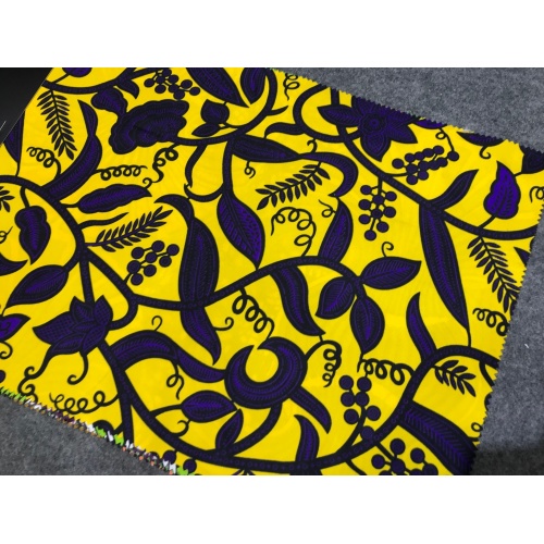 Wax Print Polyester Garments Fabric