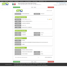 Mostra de datos de importación de animais de caucho-mexico