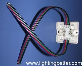 hight light RGB 4 LEDs LED module