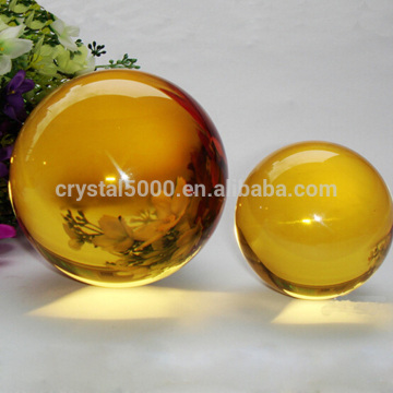 seven color crystal ball crystal ball yellow crystal ball