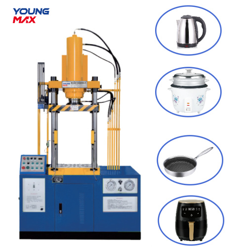 Youngmax kitchen utensil four column hydraulic press machine