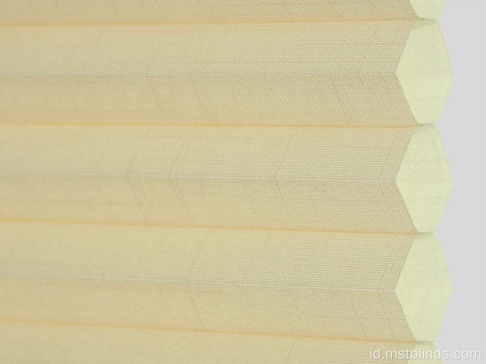 Dekorasi rumah kain buta sarang lebah yang indah