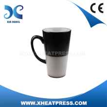 Cheap 170z Magic Color Changed Ceramic Coated Mug