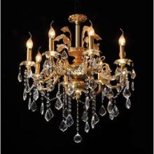 Zic Frame, Poly Crystal Candle Chandelier Lighting KD7008-8