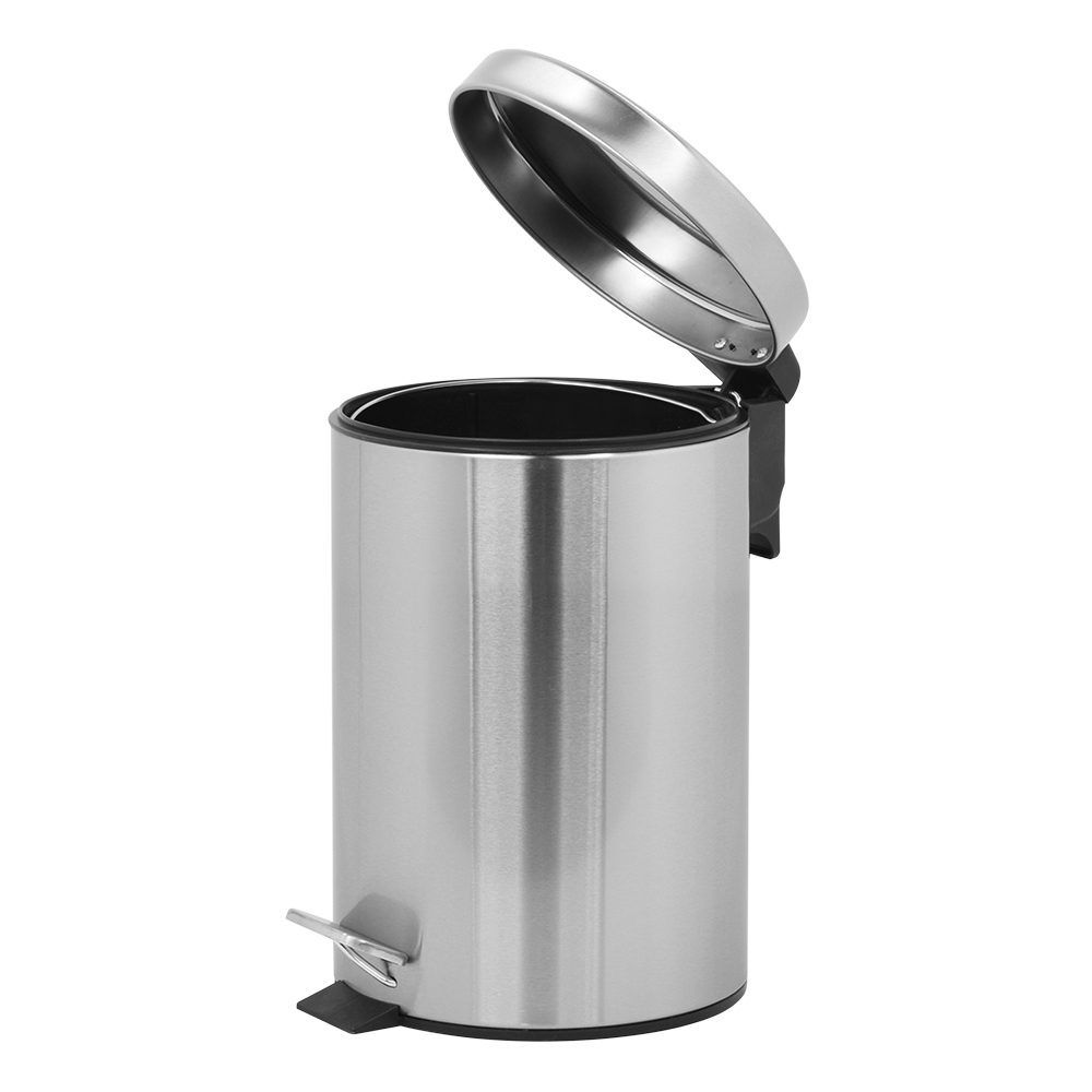 stainless steel pedal bin