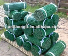 PVC Covered Plant Support Bamboo Sticks