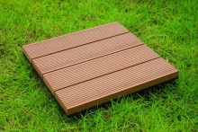 Interlocking WPC Outdoor Decking Tiles with CE Approved