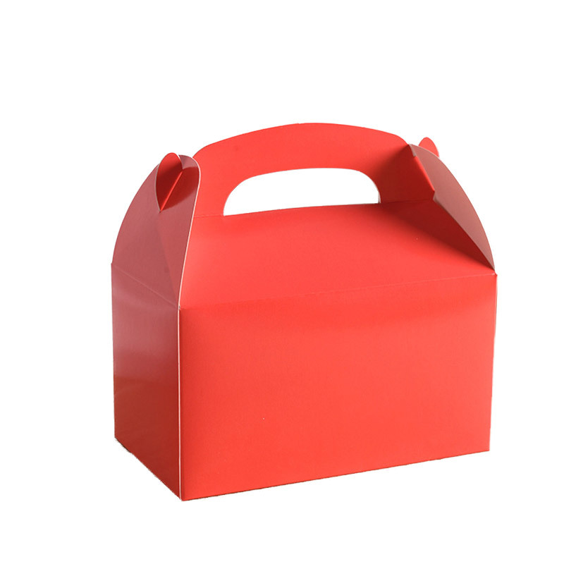Customizable kraft paper,colorful white card box for cake packing box