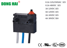 Hood Locking Waterproof Subminiature Micro Switch