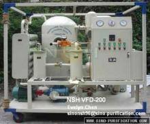 Vacuum transformer oil purifier (VFD-200)