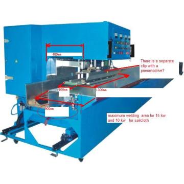 machine de soudure à haute fréquence d&#39;auvent de PVC de voyage de voyage