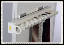 Wardrobe sliding tie storage rack