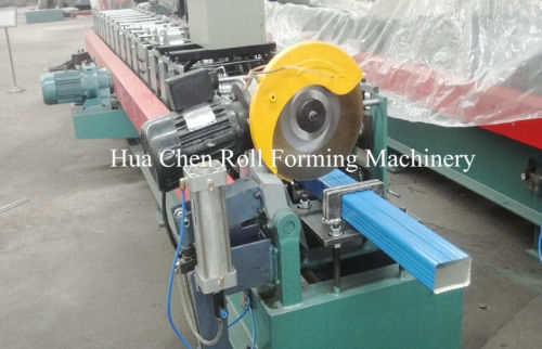 Square Downspout Roll Forming Machine Cr12 Color Steel Sheet Making Machine 0.3-0.6 Mm