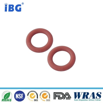 ISO9001 silicone rubber o ring with high tension