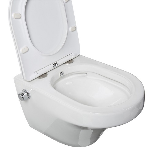 Badkamercombinatie Wandtoilet Bidet