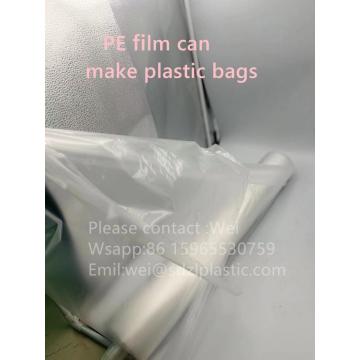 Filme PE costumava fazer sacolas plásticas