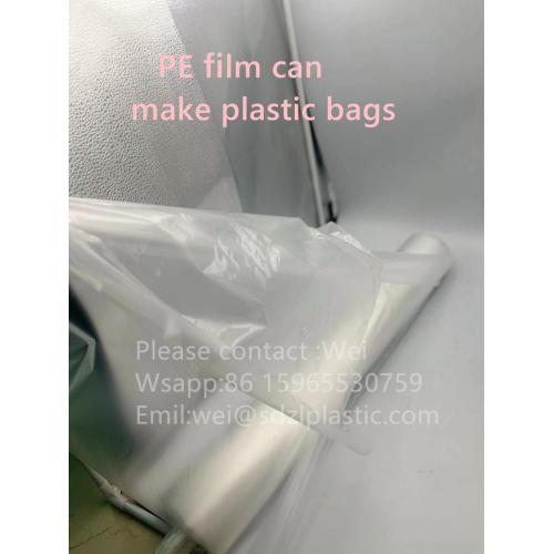 Film PE digunakan untuk membuat kantong plastik