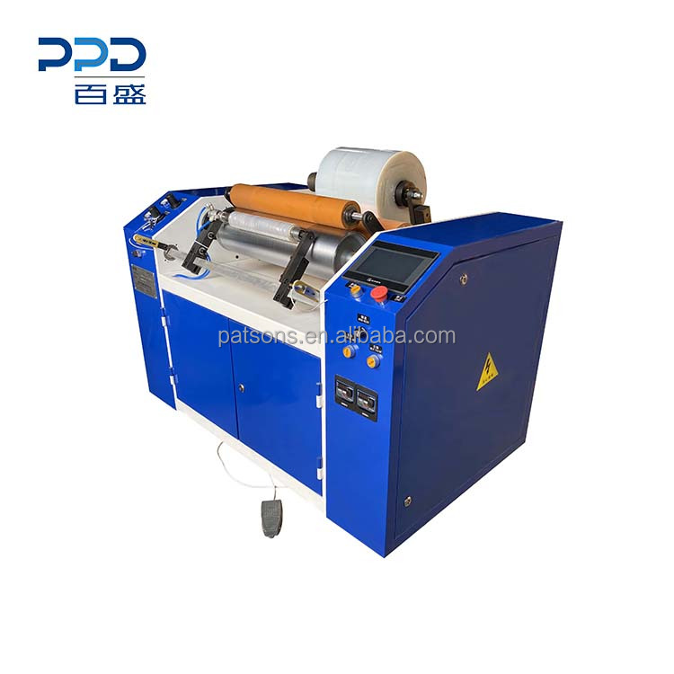 China Supplier Semi Auto Cling Wrap Film Production Machine