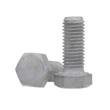 Hot dip galvanized hexagon head bolt DIN933 hex head bolts