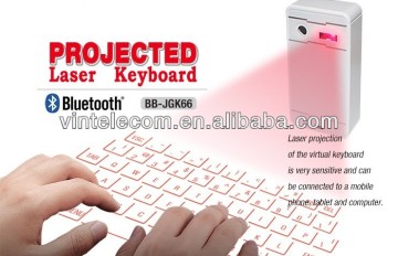 Mobile laser keyboard