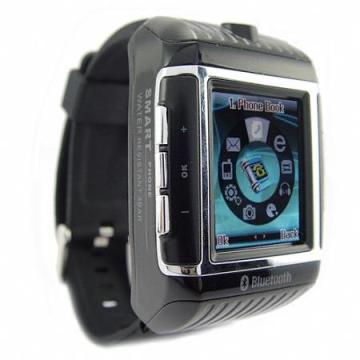 Waterproof Quad-Band Cell Phone Watch