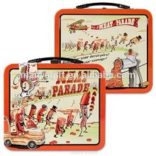 Accoutrements Meat Fruits And Vegetables Parade Metal Lunch Box