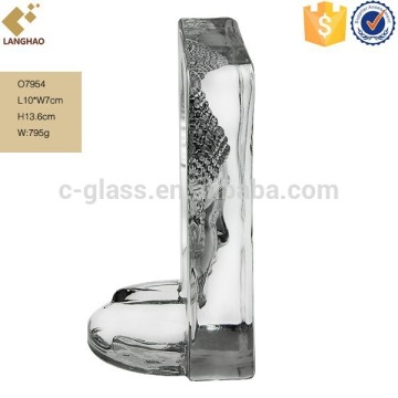 Square Head Glass Buddha