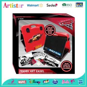 Disney Cars travel art easel set