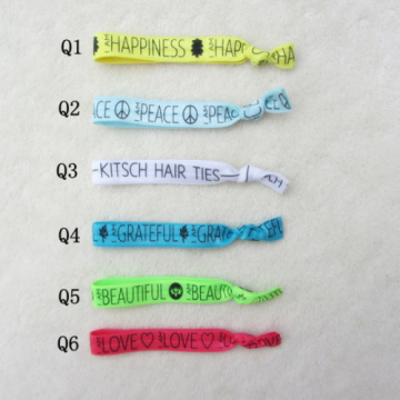 Elastic Hair Ties Elastic Bracelet Ponytail Holder Hair Accessory