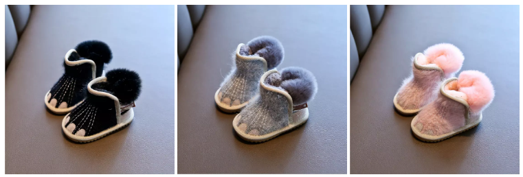Artificial fur lined snow boots Artificial fur lined snow boots