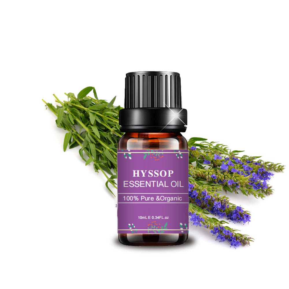 Aromatherapy Hyssop Essential Oil For Skin Care Cosmetic