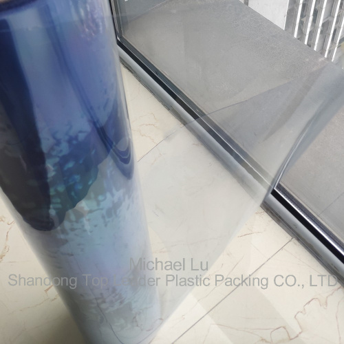 0.5mm Blue Tint Petg Sheet Roll Penggunaan Perubatan