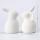 Ceramiczny White Rabbit Easter Decor