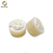 Special Design 6.5MM Thick White MOP Shell Button with 4 Holes
